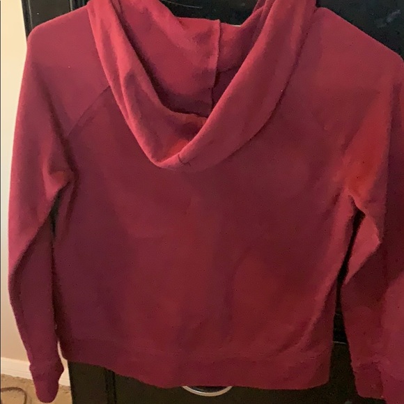 Maroon Zip-up Hoodie - Picture 3 of 3
